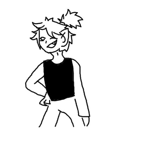 Drawing of :3 created on DrawIsland