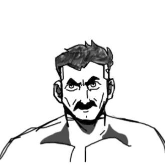 Drawing of Nolan created on DrawIsland