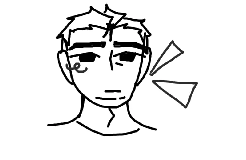 Drawing of cutsey markkyy created on DrawIsland