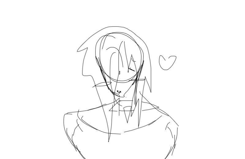 Drawing of I’m  back !! created on DrawIsland