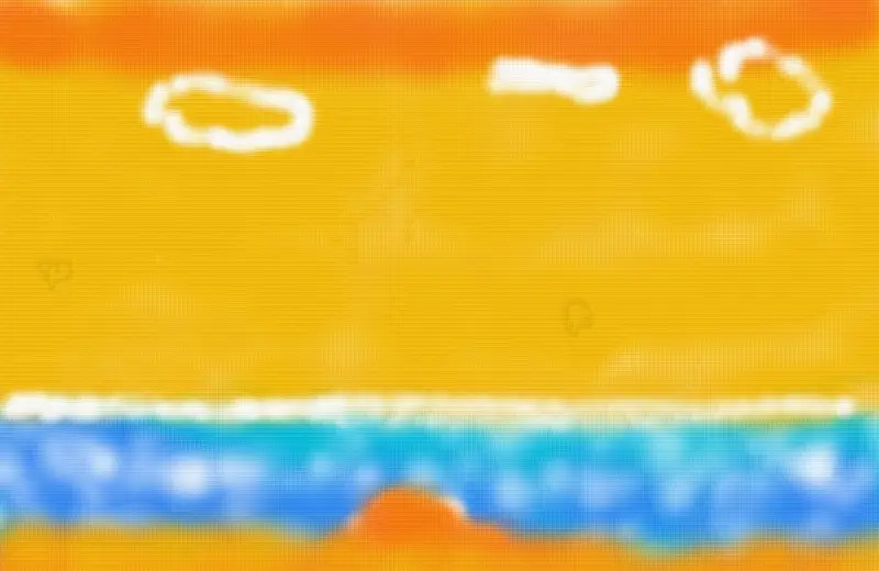 Drawing of for drawisland i did my best to create a beach scene created on DrawIsland