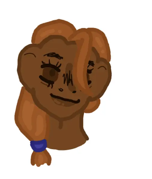 Drawing of :3 created on DrawIsland