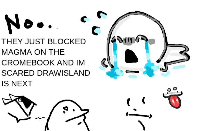 Drawing of skkuuu created on DrawIsland