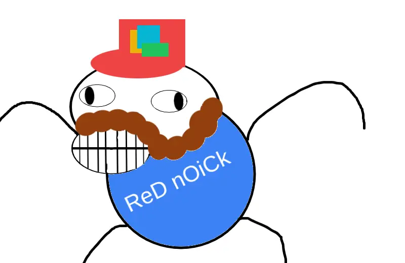 Drawing of ReD nOiCk created on DrawIsland