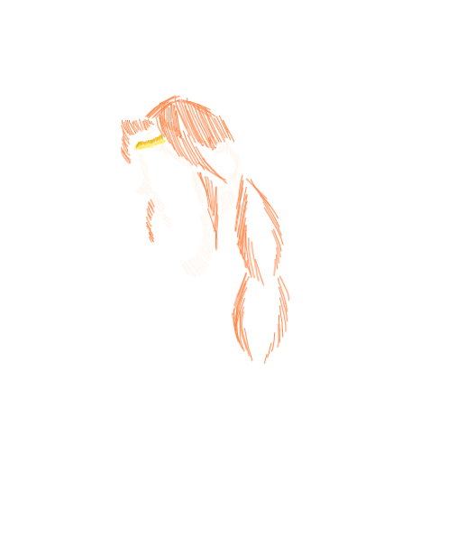 Drawing of Girl created on DrawIsland