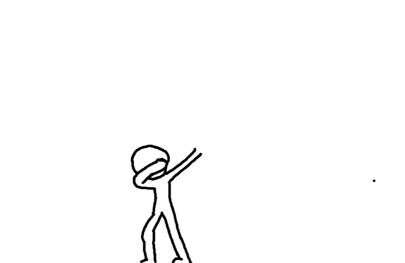 Drawing of Lil shroom created on DrawIsland