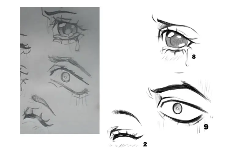 Drawing of meow created on DrawIsland