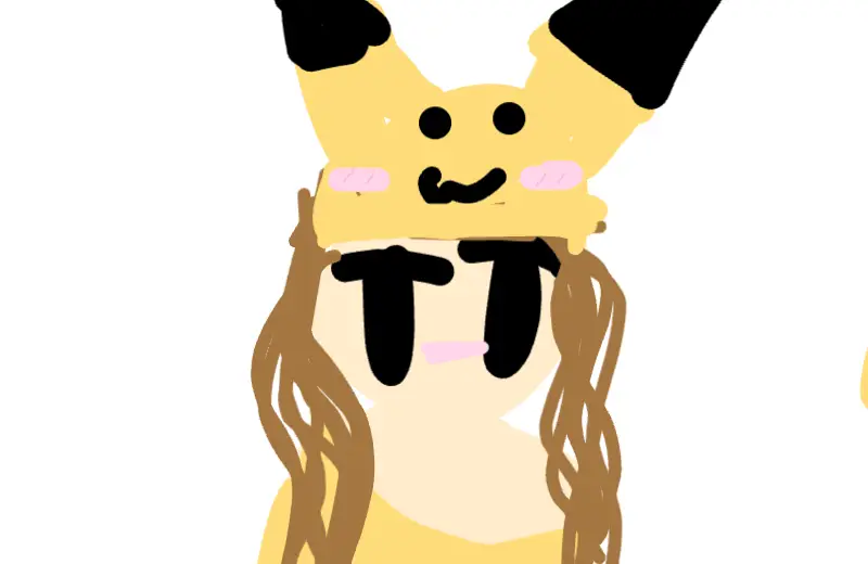 pikachu as a human