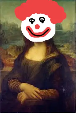 Drawing of The Mona McDonald created on DrawIsland