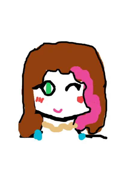 Drawing of My face created on DrawIsland