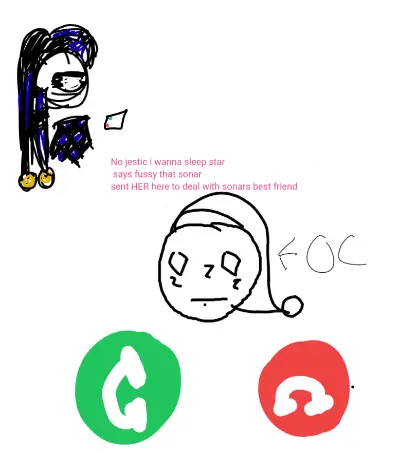 Drawing of Finally using more of my ocs besides sunny and sonar created on DrawIsland