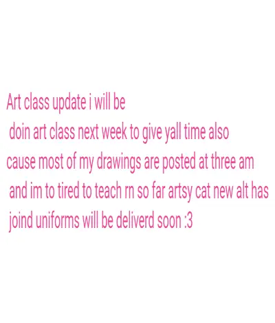 Drawing of Updste created on DrawIsland