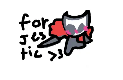 Drawing of For thy royal jester created on DrawIsland