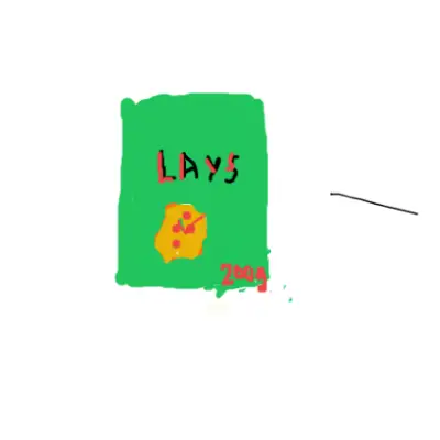 Drawing of lays created on DrawIsland