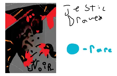 Drawing of Card for Jestic created on DrawIsland