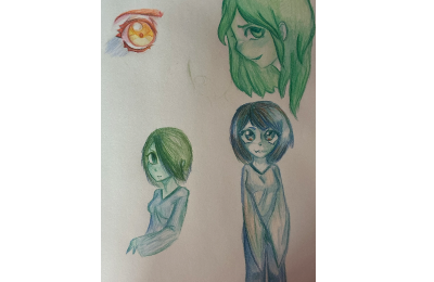 Color pencil drawing