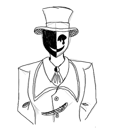 Drawing of Ticket taker created on DrawIsland