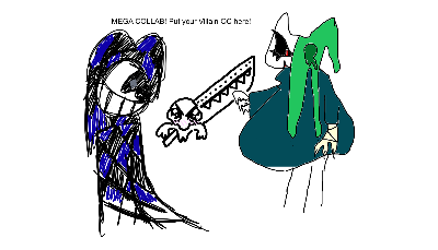 Drawing of Villan Collab created on DrawIsland