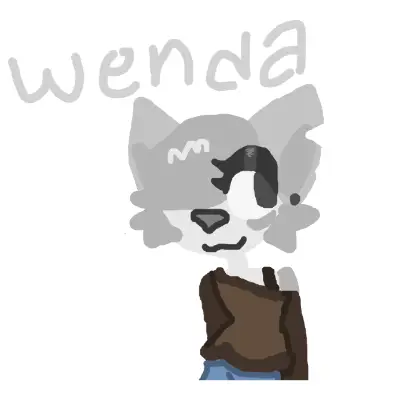 Drawing of WENDA created on DrawIsland
