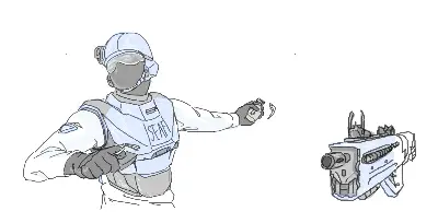 Drawing of SEAF Soldiers created on DrawIsland