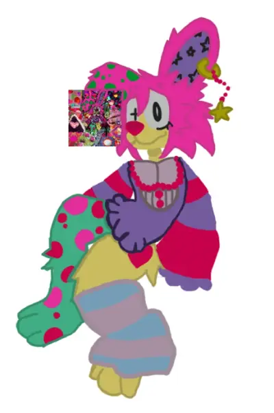Drawing of stomach book fukouna girl caroline fanart created on DrawIsland