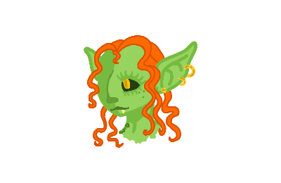 Drawing of Goblin created on DrawIsland