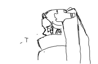 Rebecca practice drawing