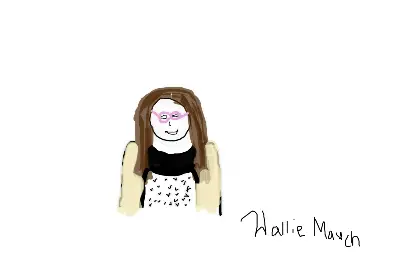 Drawing of Kysa created on DrawIsland
