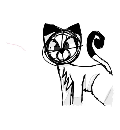 Drawing of credits for jestic created on DrawIsland