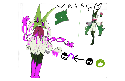 Toxic Meowscarada form