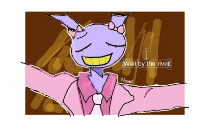 wait by the river tadc fanart