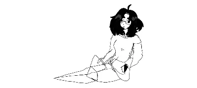 Drawing of My doppleganger created on DrawIsland