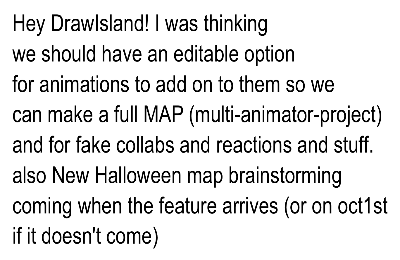 Drawing of Idea created on DrawIsland