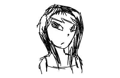 Drawing of i love art created on DrawIsland