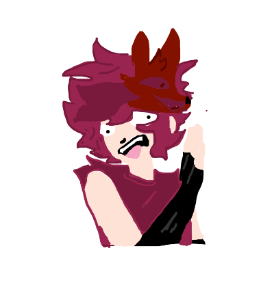 Drawing of Michael created on DrawIsland