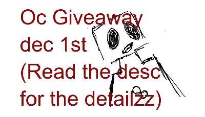 Oc GiveAway read desc