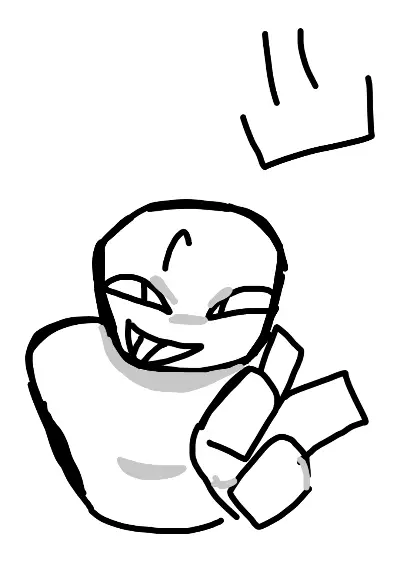 Drawing of Just some art idk created on DrawIsland
