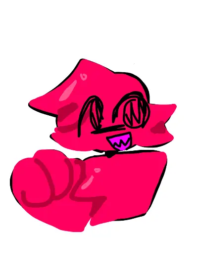 Drawing of My oc Reddy! created on DrawIsland