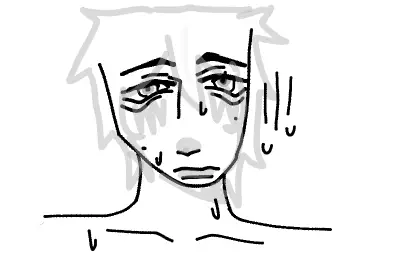 Drawing of guy created on DrawIsland