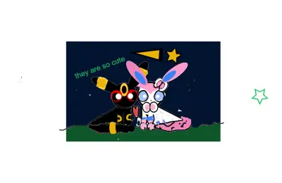 umbeon and  sylveon
