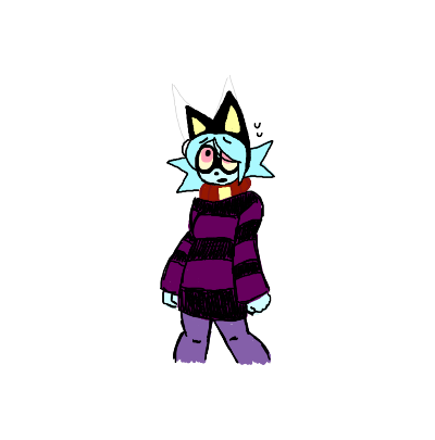 Drawing of Ushka/Mimi fanart! created on DrawIsland