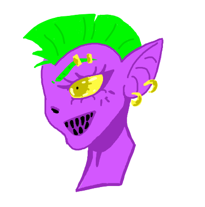 Drawing of :3 created on DrawIsland