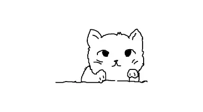 Drawing of catt created on DrawIsland
