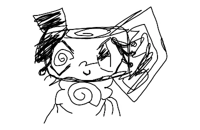 Drawing of SHELZZZ created on DrawIsland