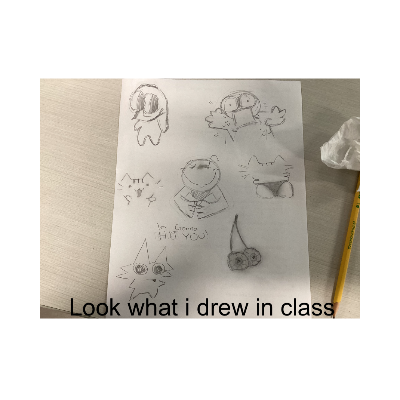 Drawing of Bored in history created on DrawIsland