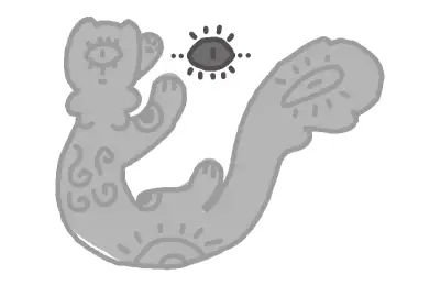 Drawing of FOR ARTSYCAT created on DrawIsland
