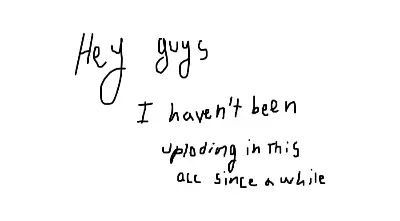 Drawing of hi guys created on DrawIsland