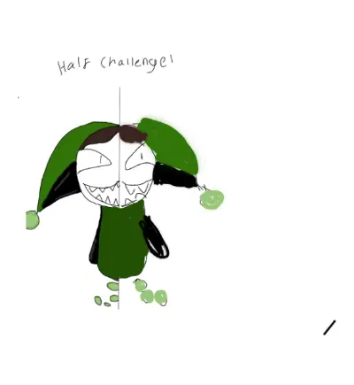 Drawing of Here guys! created on DrawIsland