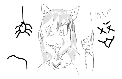 Drawing of New oc!!! Names or else created on DrawIsland