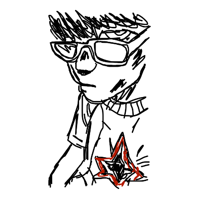 Drawing of Y2k created on DrawIsland